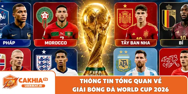 Bảng Xếp Hạng Fifa World Cup Cập Nhật Đầy Đủ Năm 2026 2 Thông tin tổng quan về giải bóng đá World Cup 2026